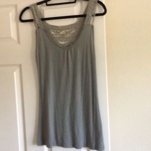 Ladies sleeveless top lace back